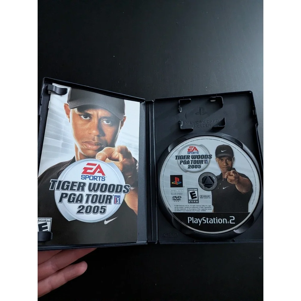 Tiger‎ Woods PGA Tour 2005 (Sony PlayStation 2, 2004) CIB Golf Video Game